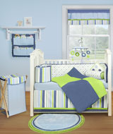 Bananafish Confetti Boy Baby Bedding Set