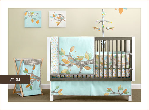 tree crib bedding